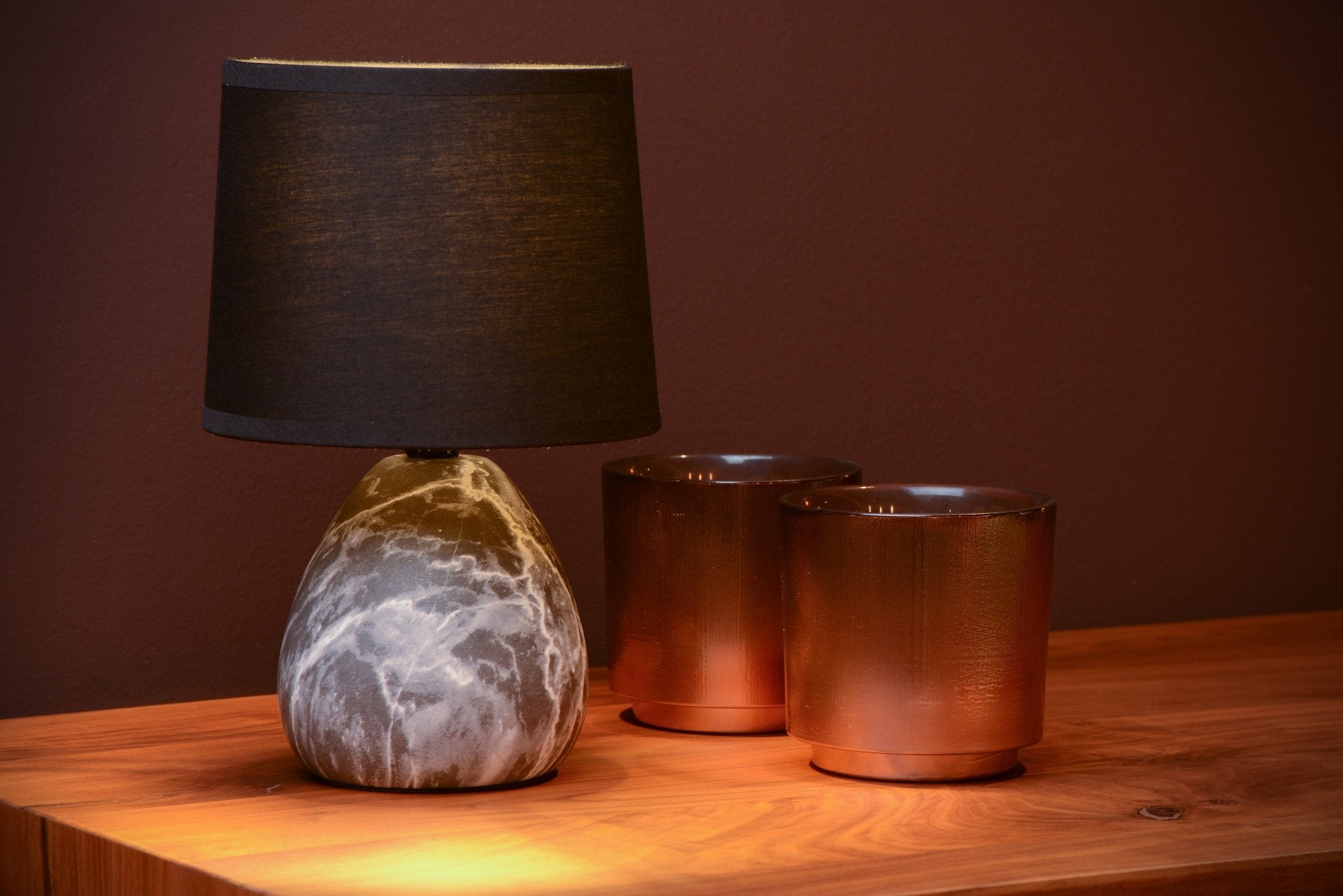 Marmo, bordslampa, svart - 16 cm - Bordslampor - Marmo, bordslampa, svart - 16 cm - 