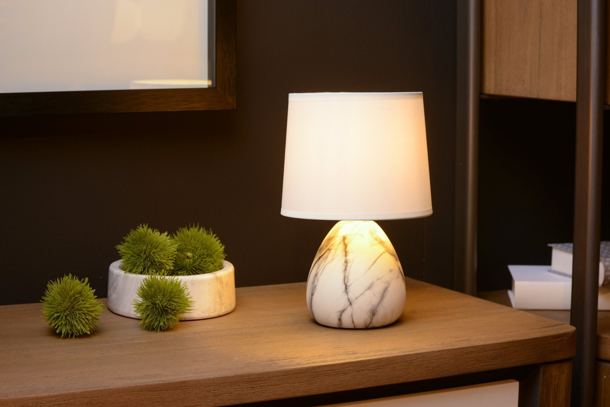 Marmo, bordslampa, vit - 16 cm - Bordslampor - Marmo, bordslampa, vit - 16 cm - 