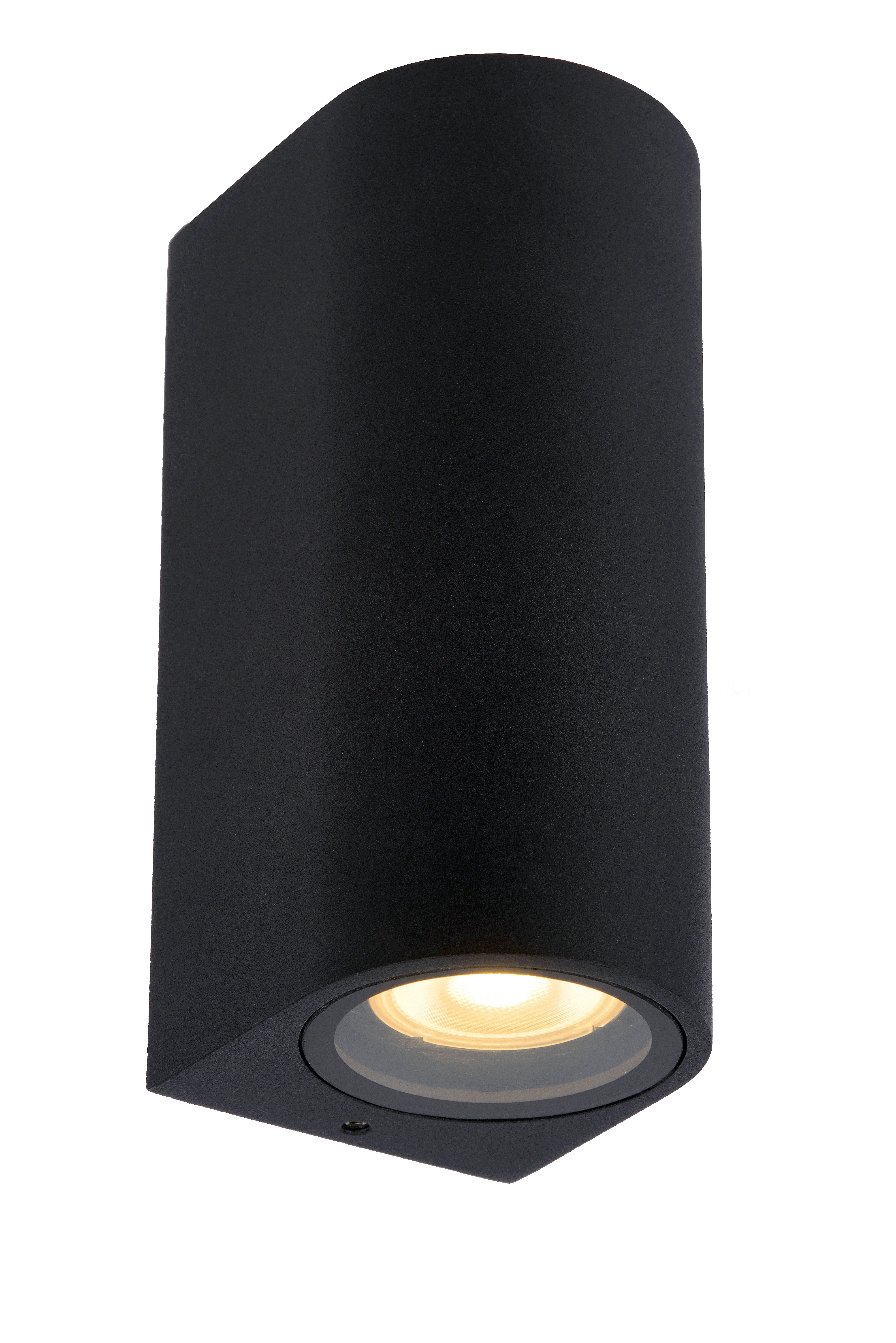 Zaro, Utomhusväggbelysning, Svart - 7,8 cm