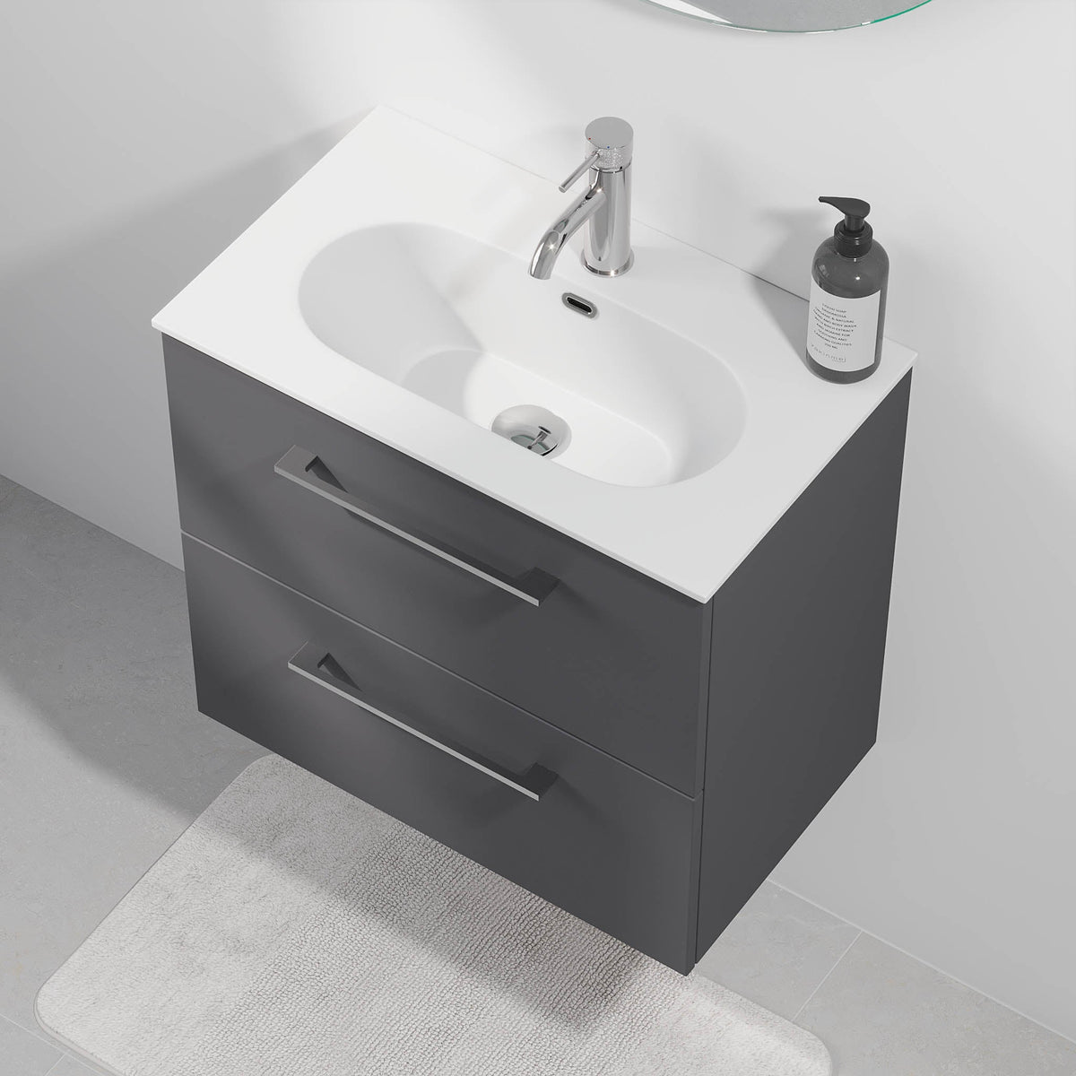 Harstad, Furniture Set - Code, Grey Anthracite - 60 cm - MASTERSTORE - 8595677189681 - Furniture Set - Code - 75 - 060 - 72 - 43 - 41 - 8595677189681
