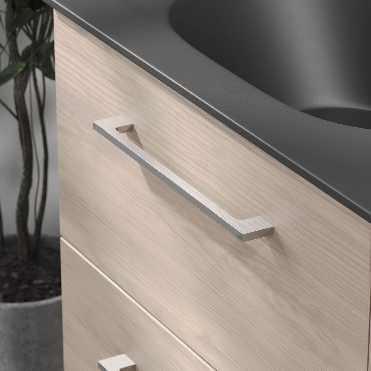 Horten, Furniture Set - Code, Grey Wood - 120 cm - MASTERSTORE - 8595677192261 - Furniture Set - Code - 75 - 120 - 60 - 33 - 42 - 8595677192261
