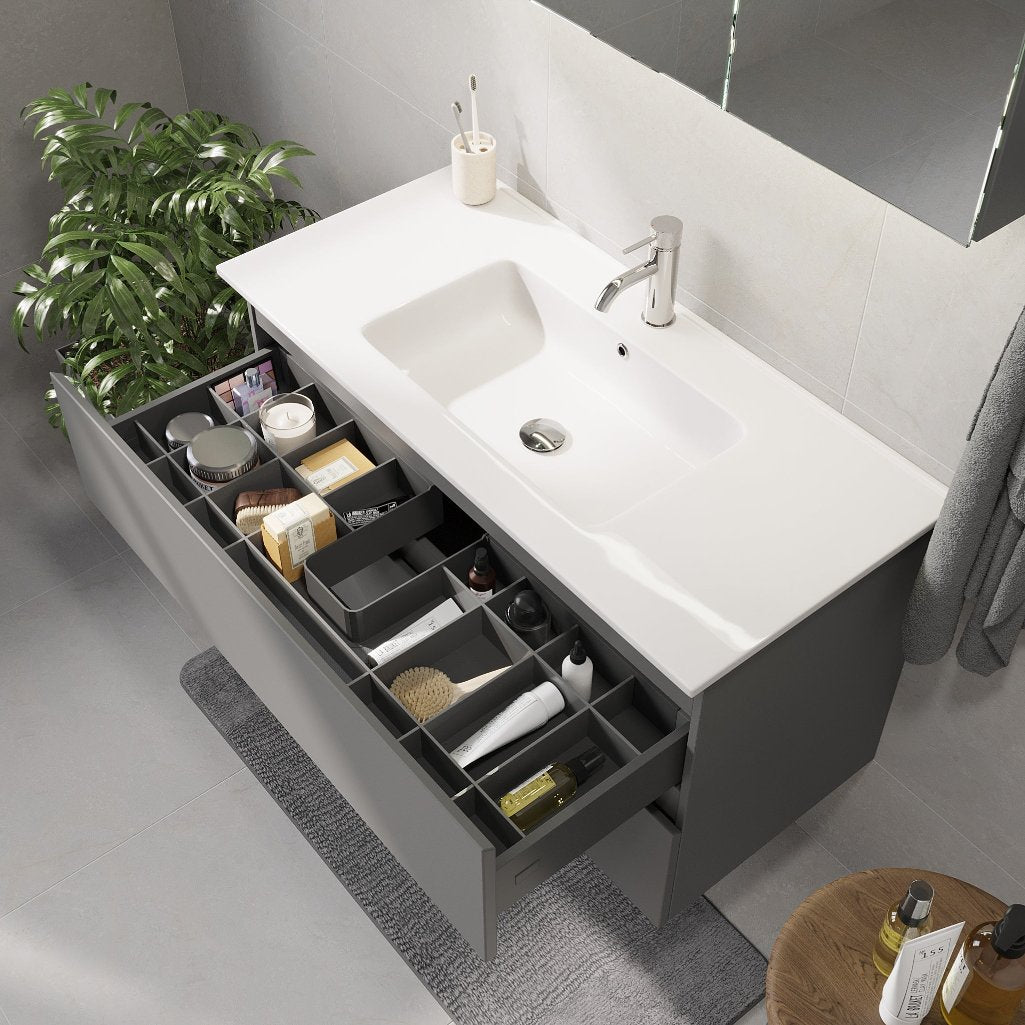 Saltnes, Furniture Set - Code, Grey Mat - 121 cm - MASTERSTORE - 8595677171044 - Furniture Set - Code - 73 - 120 - 50 - 03 - 42 - 8595677171044