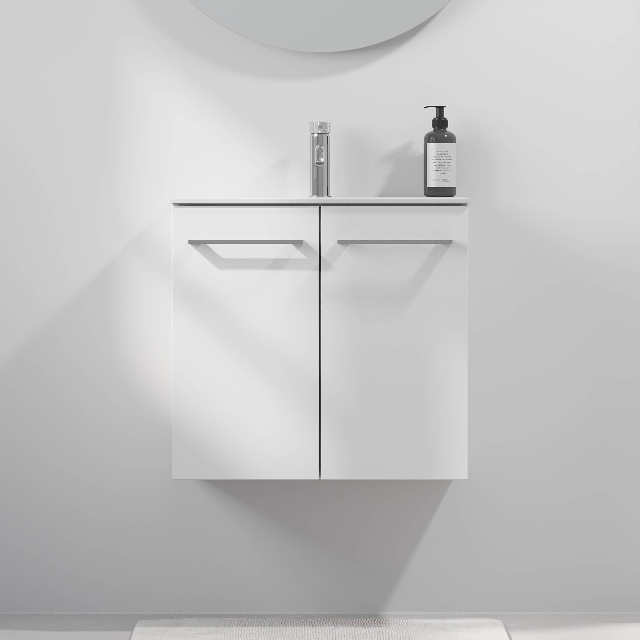 Harstad Badrumsmöbel Slimline, Vit Matt