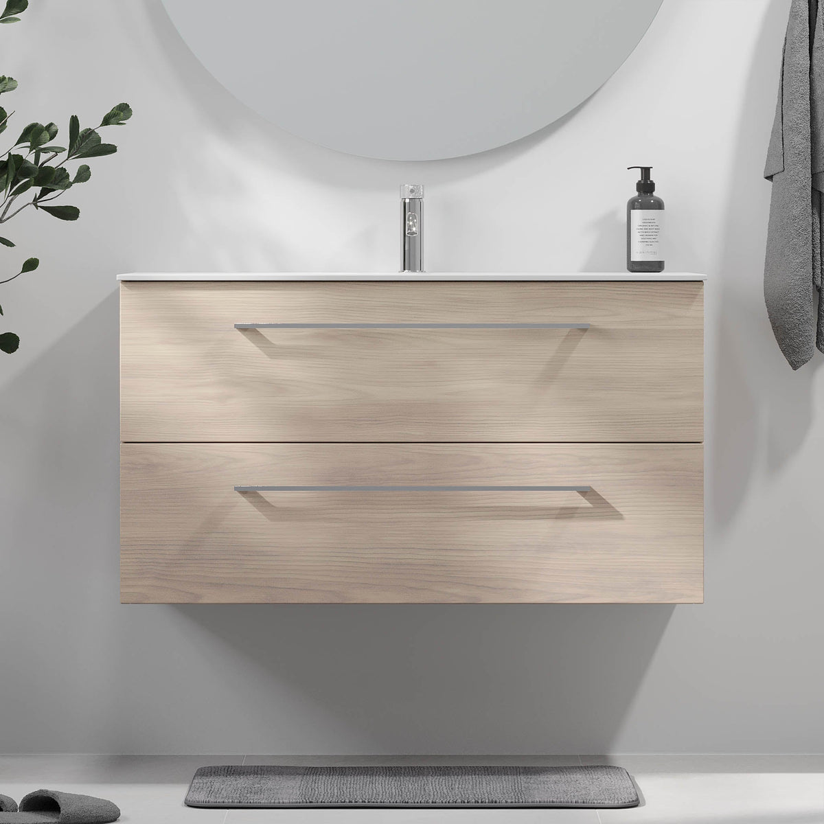 Harstad, Furniture Set - Code, Grey Wood - 100 cm - MASTERSTORE - 8595677191967 - Furniture Set - Code - 75 - 100 - 58 - 33 - 40 - 8595677191967