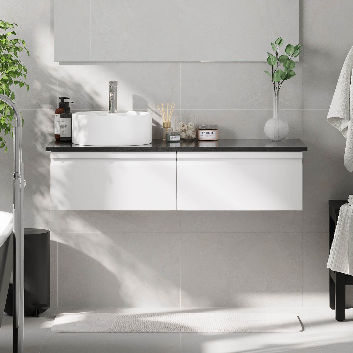 Mirage, Furniture Set - Code, White Mat - 100 cm - MASTERSTORE - 8595677192629 - Furniture Set - Code - 89 - 100 - 03 - 01 - 41 - 8595677192629