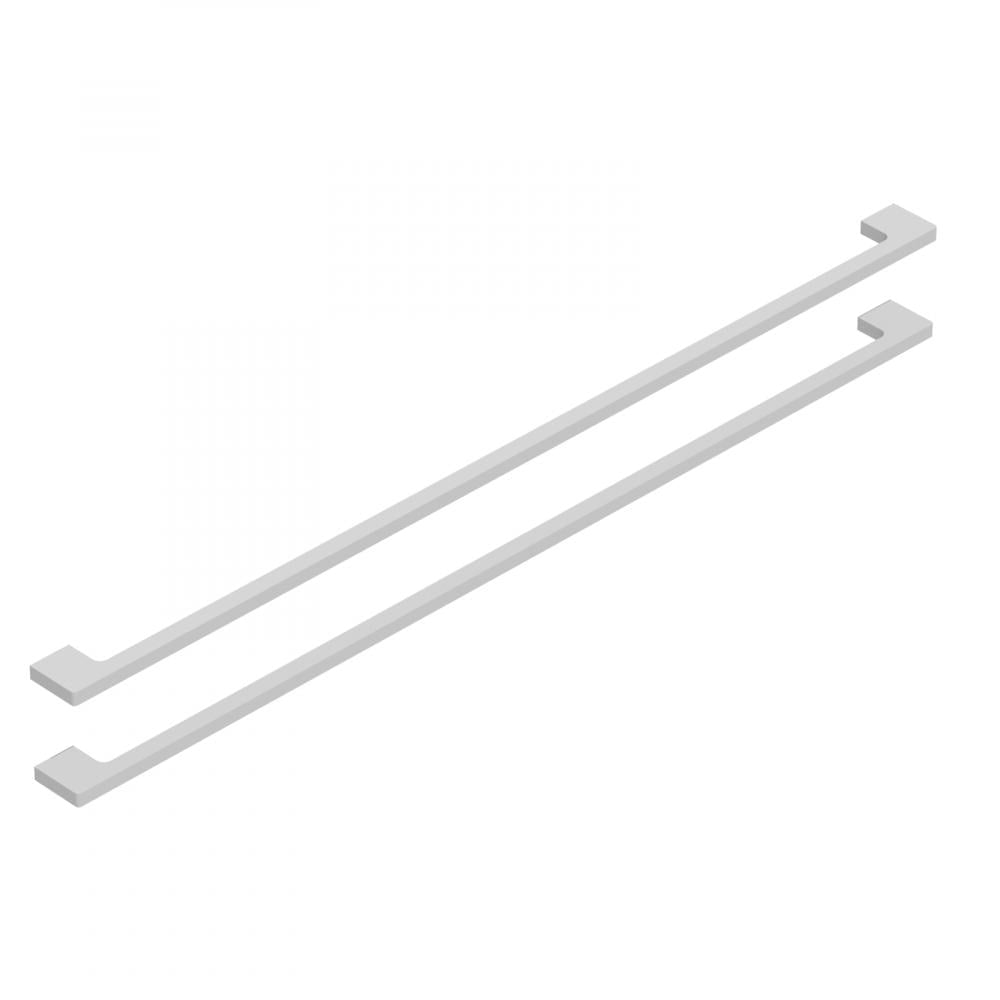 Handtag - B - 2 st, 60 cm, Borstad aluminium - Handtag - B, Handle, Satin - 60 cm - MASTERSTORE - 8594175642285 - Handle - 07 - 060 - 02 - 67 - 00 - 8594175642285 - 