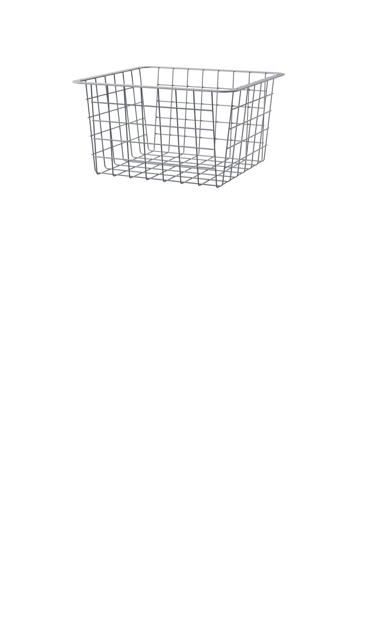 Trådkorg för högskåp - 15 cm - passar i 35 cm breda skåp - grå - Fjäll - Tilbehör för Badrumsmöbler - Wire basket for tall cabinet - 15 cm - fits in 35 cm tall cabinets - gray - Fjäll - MASTERSTORE - 8594175642742 - Accessories for Bathroom Furniture - 08 - 015 - 00 - 67 - 00 - 8594175642742 - 