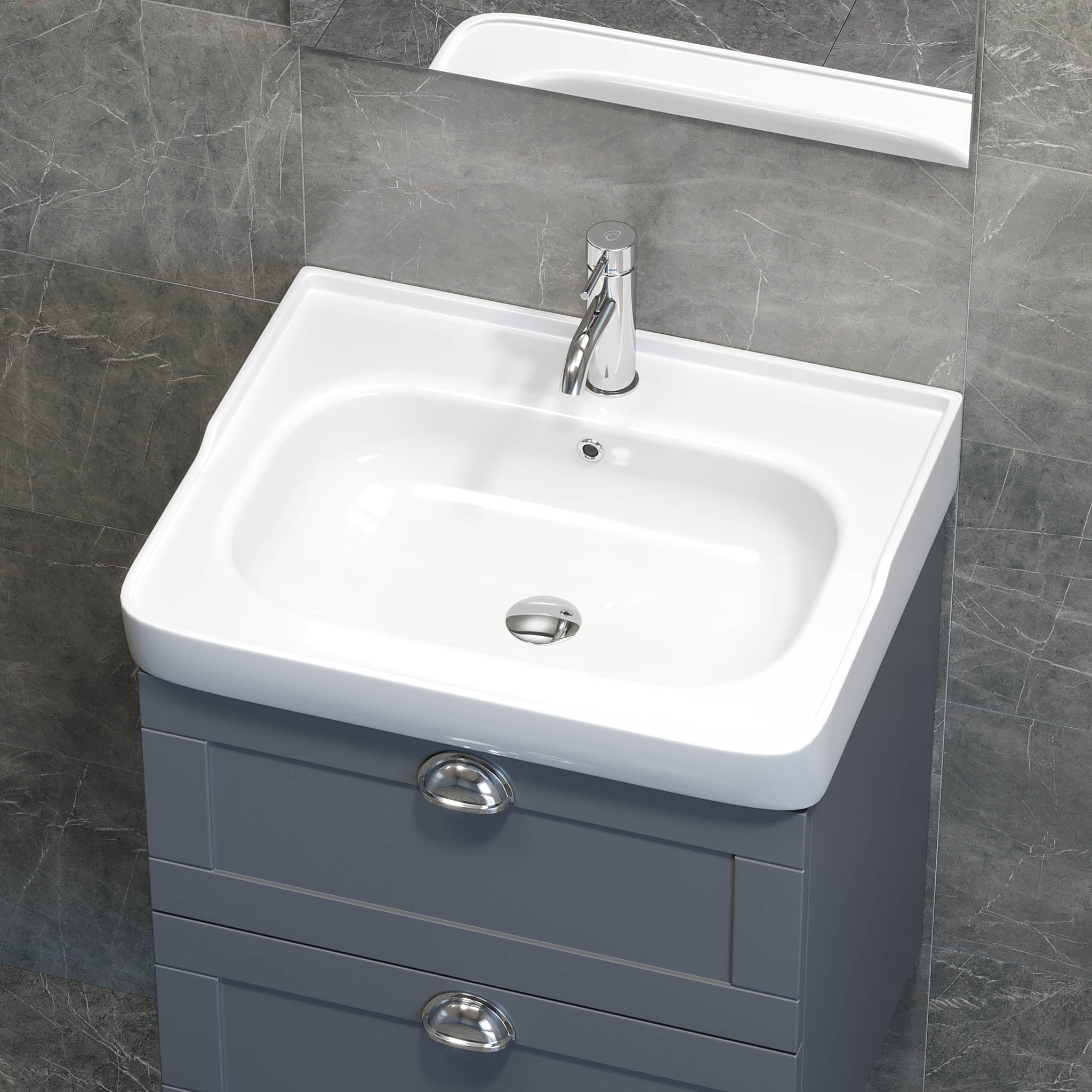 Smøla Keramisk tvättställ