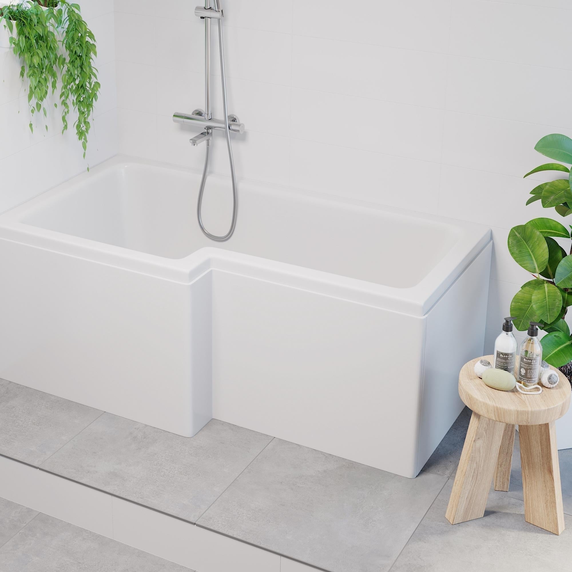 Dragør, Takduschset med badkarsutlopp, Krom - 160 cc - Duschsystem - Dragør, Shower Tube Set, Chrome - 16 cm - MASTERSTORE - 8595677101638 - Shower Tube Set - 31 - 160 - 11 - 60 - 00 - 8595677101638 - 
