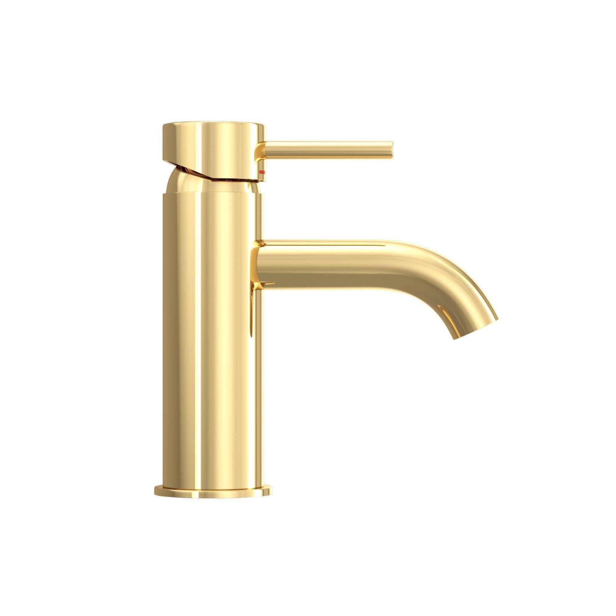 Tvättställsblandare rund 15,7 cm - blank mässing - Dragør - Tvättställsblandare - Dragør, Mixer - Wash Basin, Brass Shiny - 5 cm - MASTERSTORE - 8595677128635 - Mixer - Wash Basin - 28 - 005 - 01 - 64 - 04 - 8595677128635 - 