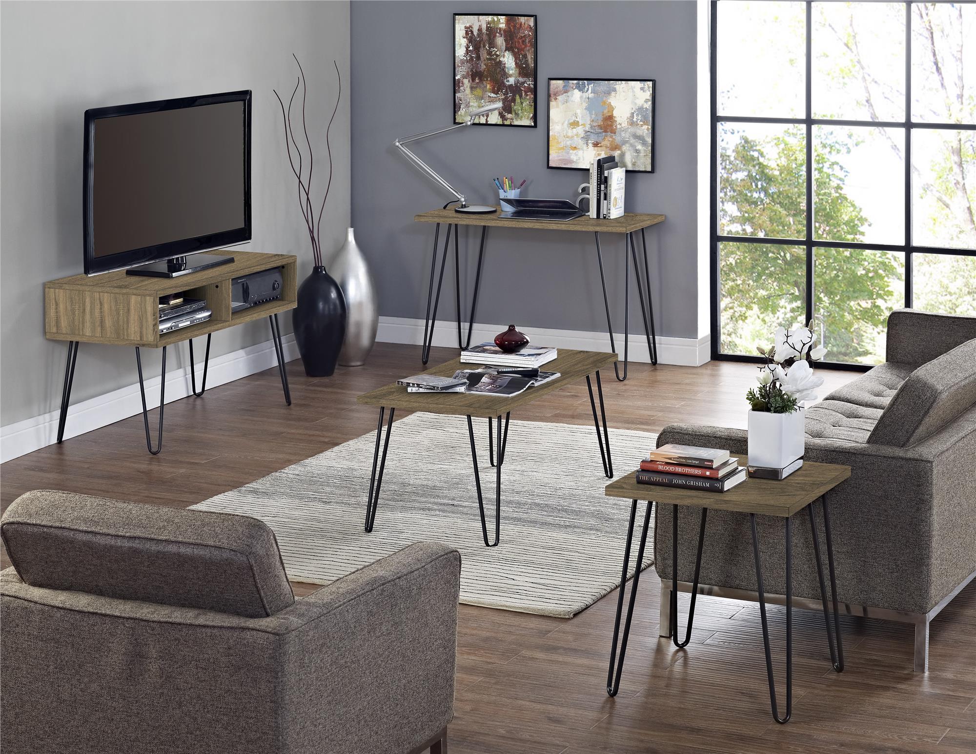 Owen sidobord, valnöt