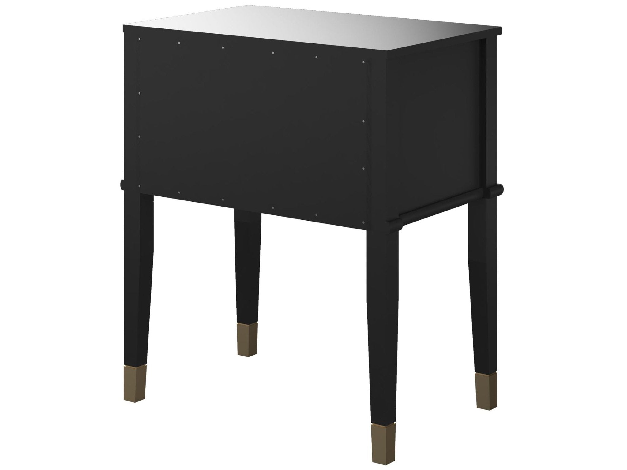 Westerleigh nattduksbord, svart