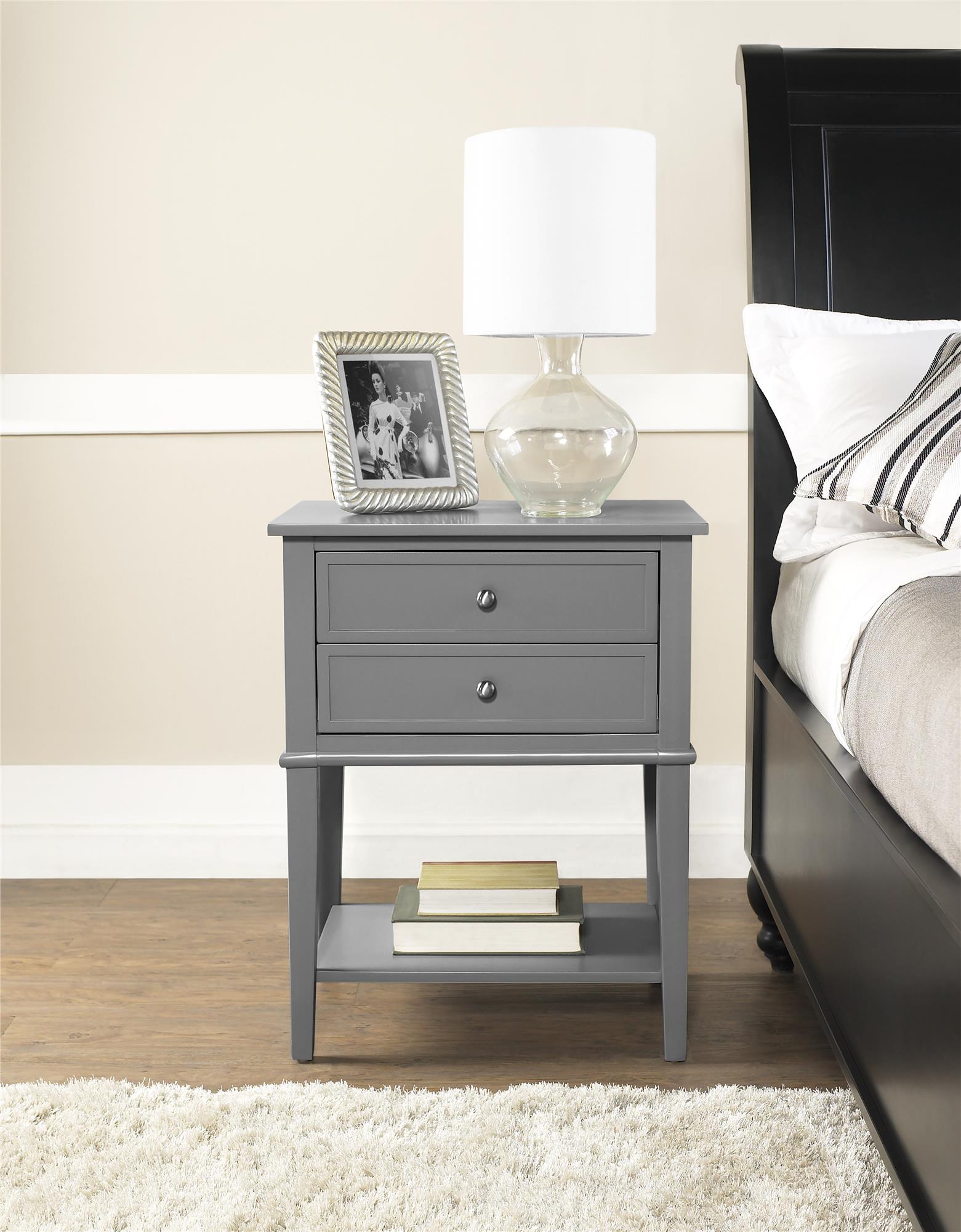 Franklin sidobord, Grå - Sidobord - Franklin Side Table, Grey - MASTERSTORE - 8595677159394 - Sideborde - 5062196PCOM - 8595677159394 - 