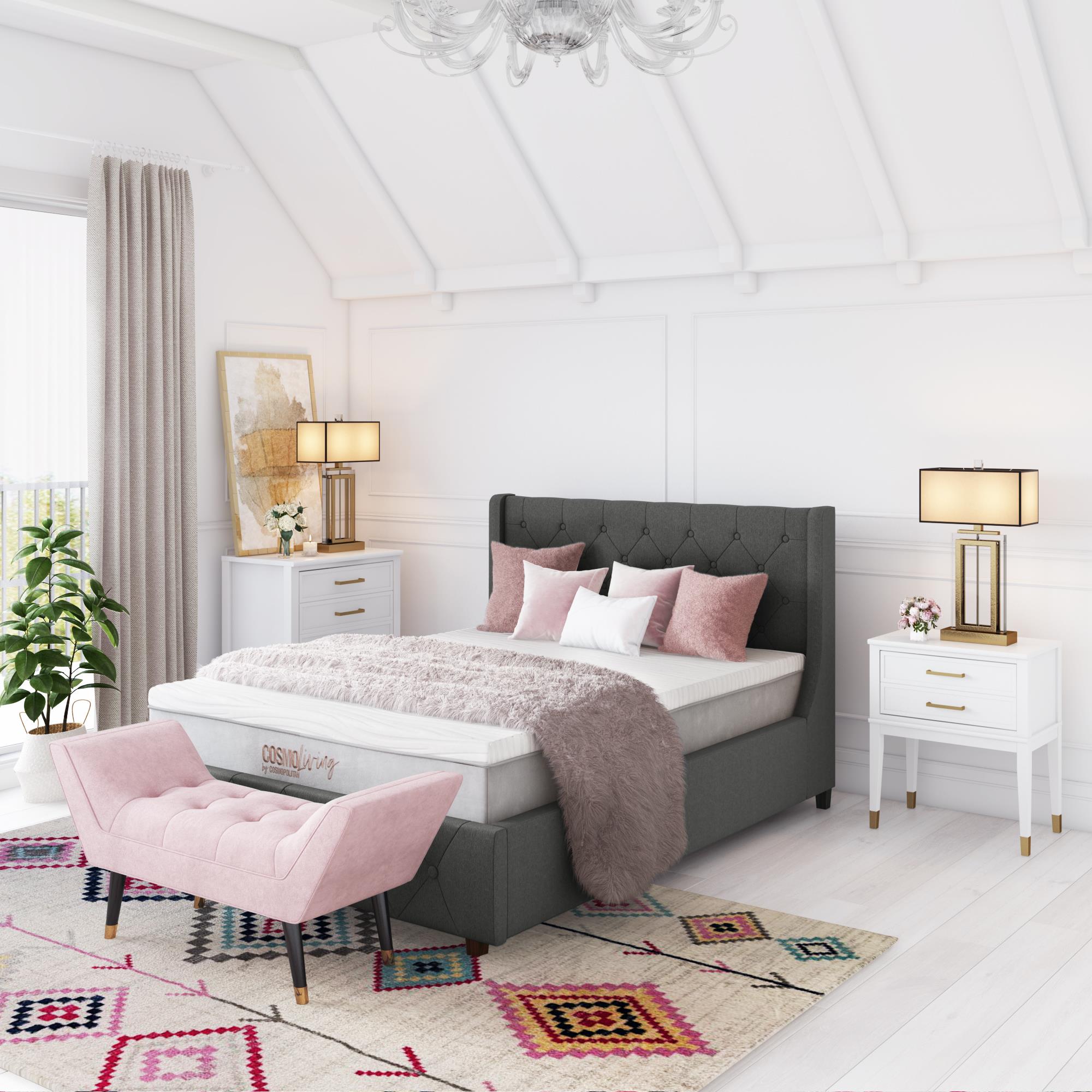 Westerleigh byrå med 4 lådor, vit