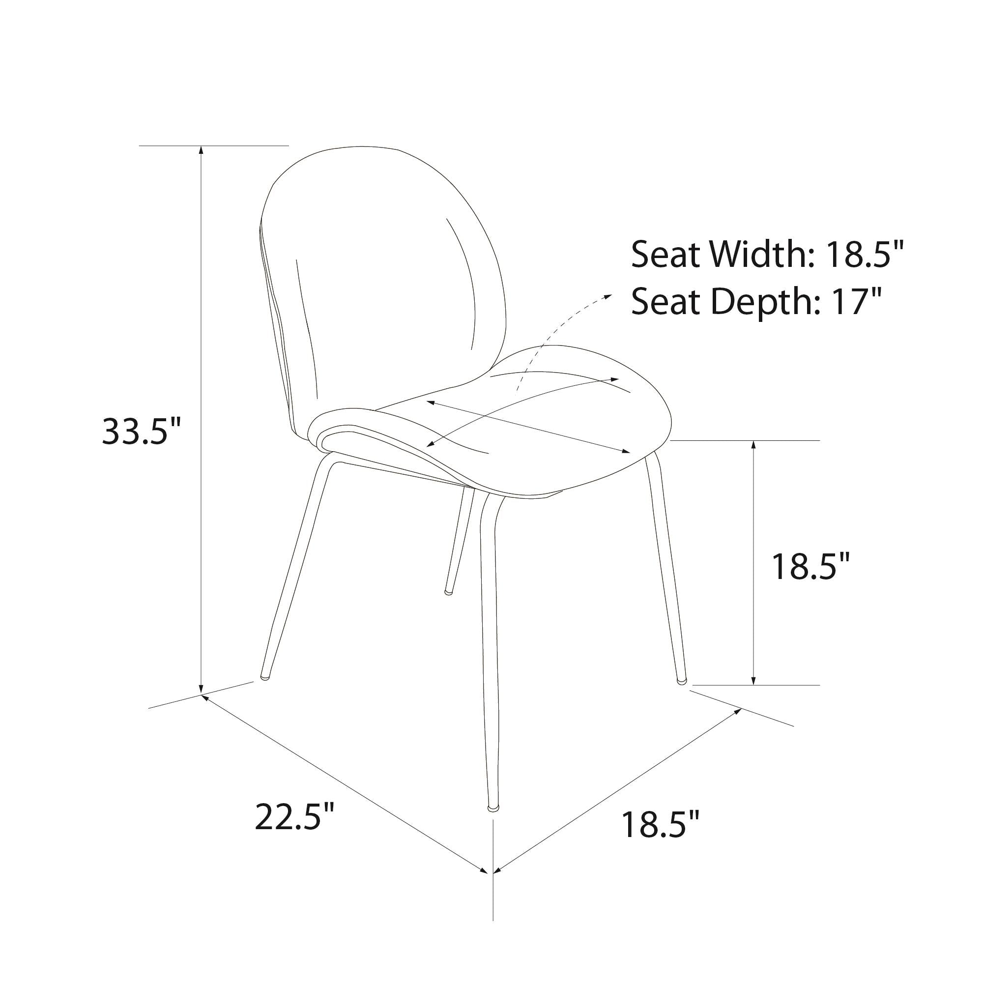 Matstol - 47x57x85 cm - sammetsklädsel och ben i mässingsmetall - grön - Astor - Matstolar - Matstol - 47x57x85 cm - sammetsklädsel och ben i mässingsmetall - grön - Astor - 