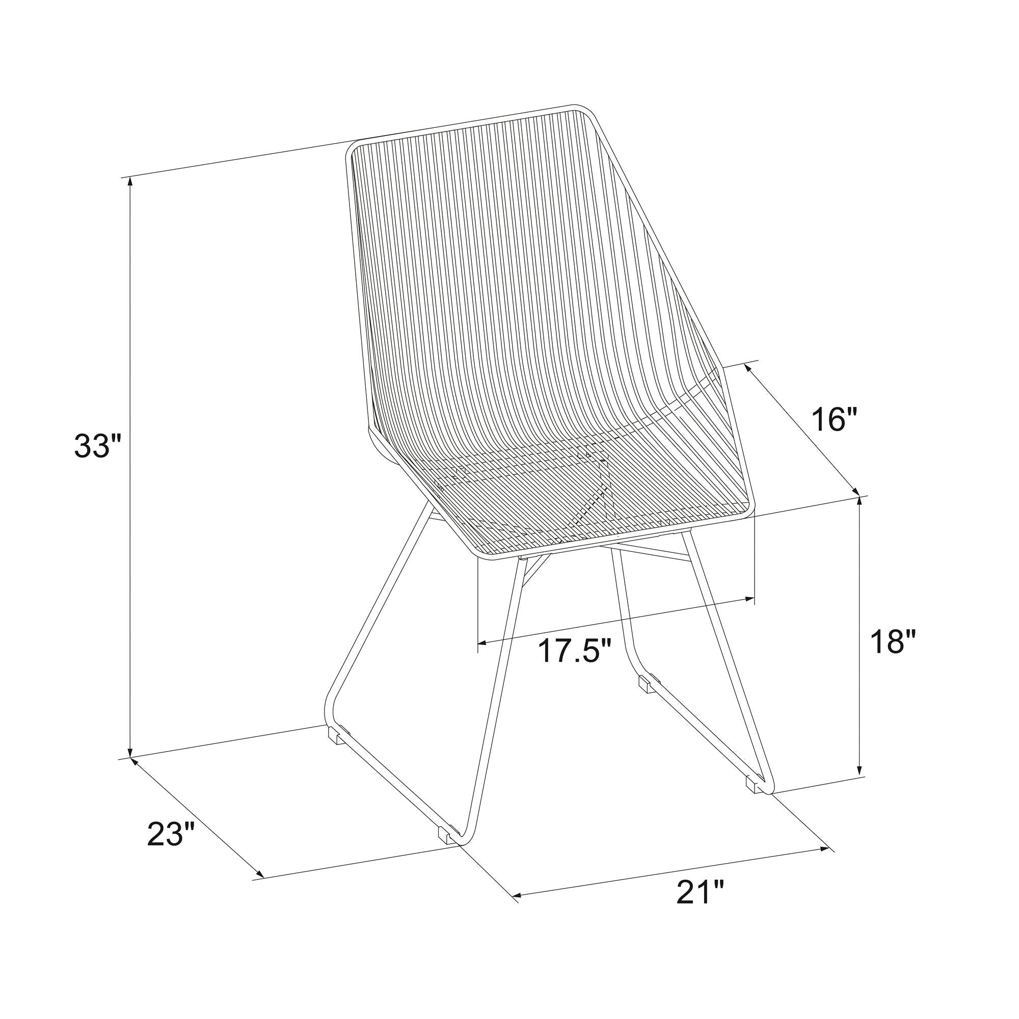 Matstol - 53x58x83 cm - modern design, tillverkad av guldfärgad metall - guld - Ellis - Matstolar - Matstol - 53x58x83 cm - modern design, tillverkad av guldfärgad metall - guld - Ellis - 