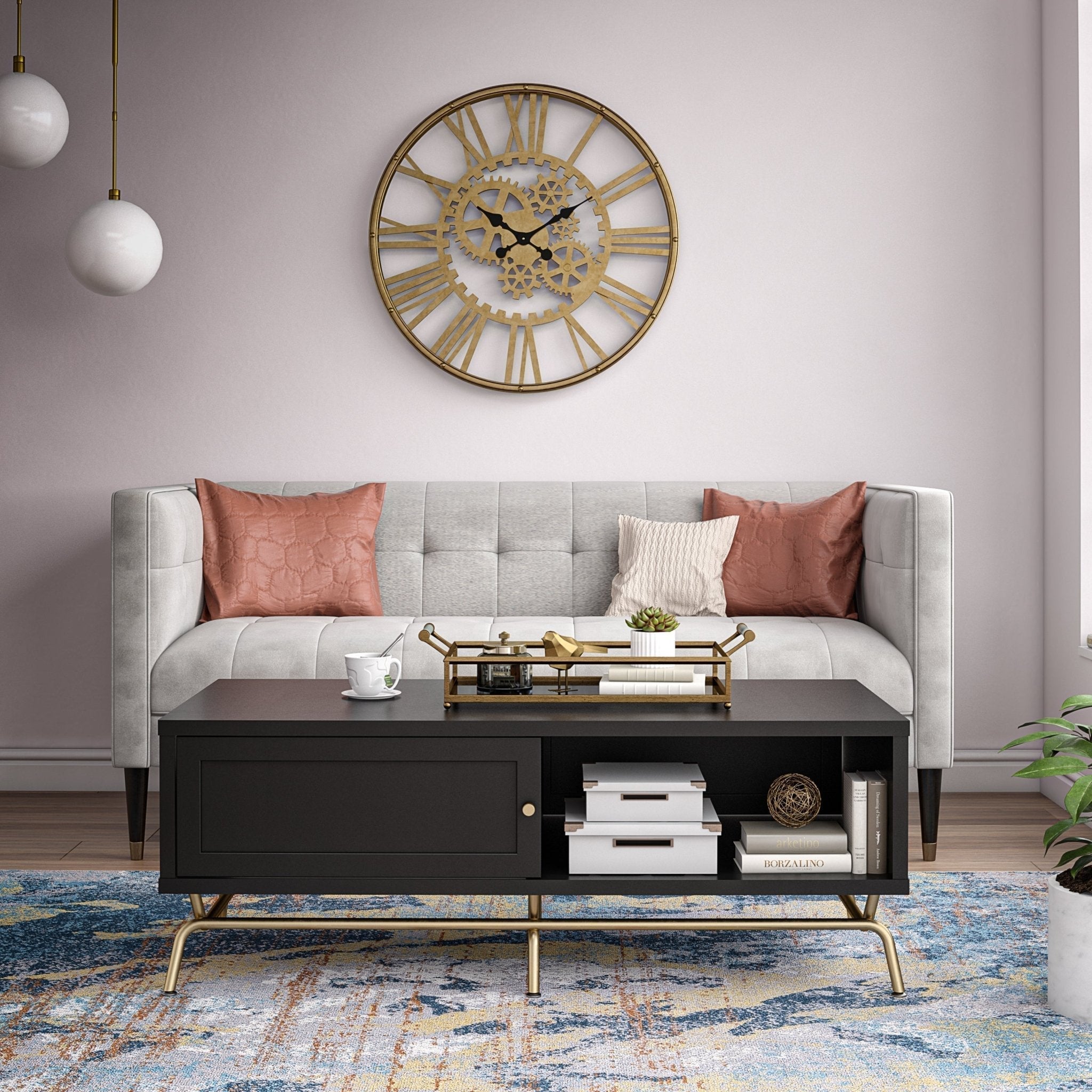 Nova soffbord, Svart - Soffbord - Nova Coffee Table, Black - MASTERSTORE - 8595677160932 - Coffee Tables - 1470872COM - 8595677160932 - 