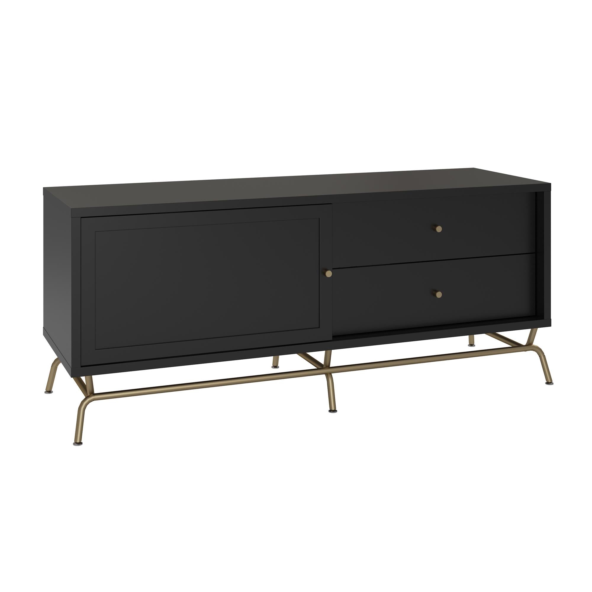 Nova TV - bänk, Svart - TV - möbler - Nova TV Unit, Black - MASTERSTORE - 8595677161045 - TV Units - 1228872COM - 8595677161045 - 