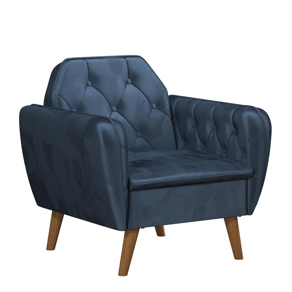 Teresa fåtölj, blå