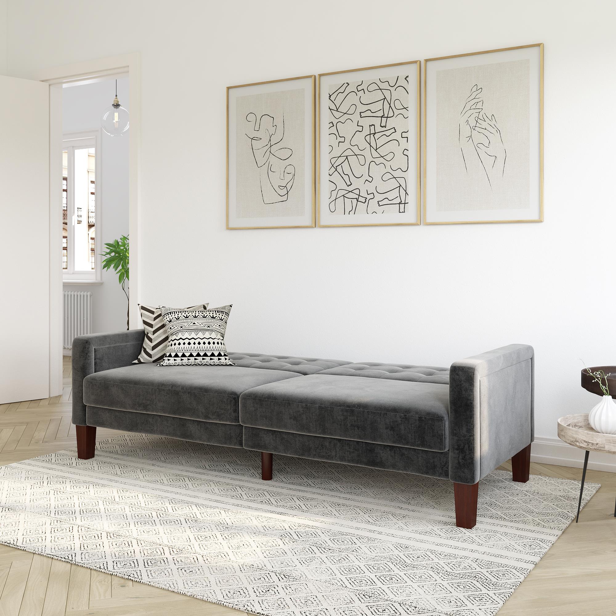 Porter 3 - sits bäddsoffa, Grå - Bäddsoffor - Porter 3 Seater Sofa Bed, Grey - MASTERSTORE - 8595677162646 - Sofa beds - 2088479WE - 8595677162646 - 