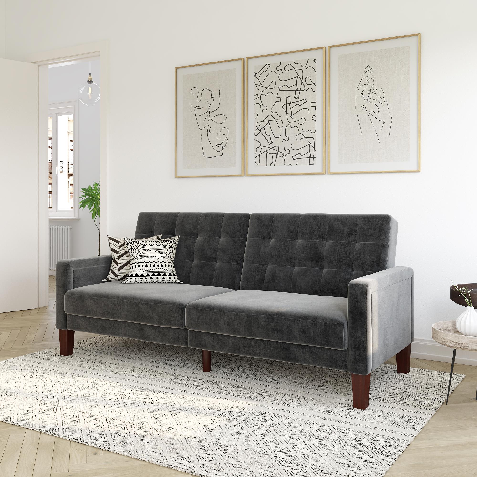 Porter 3 - sits bäddsoffa, Grå - Bäddsoffor - Porter 3 Seater Sofa Bed, Grey - MASTERSTORE - 8595677162646 - Sofa beds - 2088479WE - 8595677162646 - 
