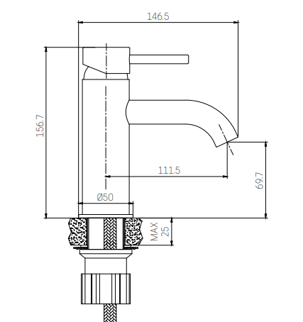Anholt Tvättställblandare