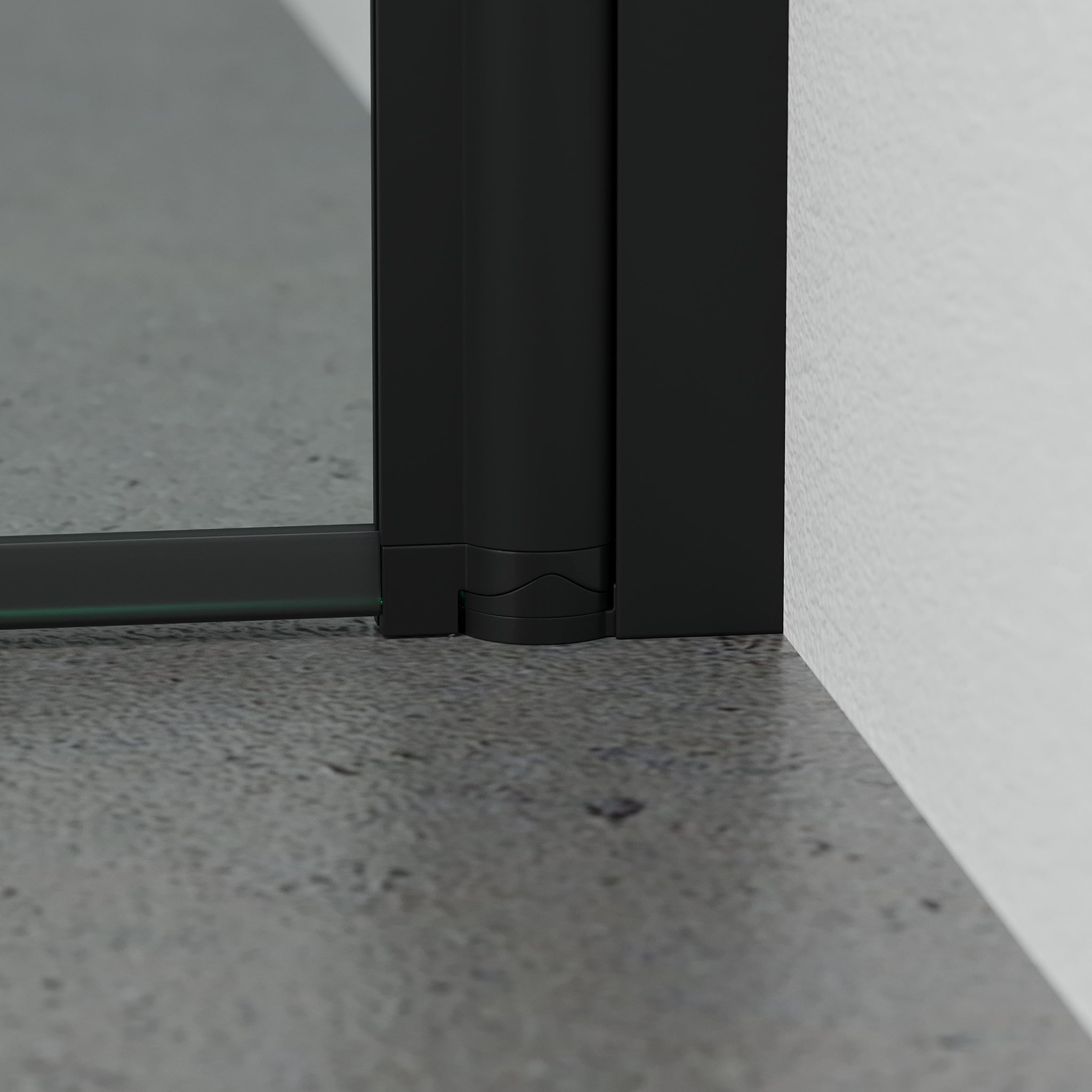 Duschhörna fyrkantig 90x90x190 cm - 5 mm klarglas - svart profil - Tulsa - Duschhörn - Tulsa, Shower Enclosure, Black Mat - 90 cm - MASTERSTORE - 8595677180770 - Shower Enclosure - 42 - 090 - 11 - 02 - 02 - 8595677180770 - 