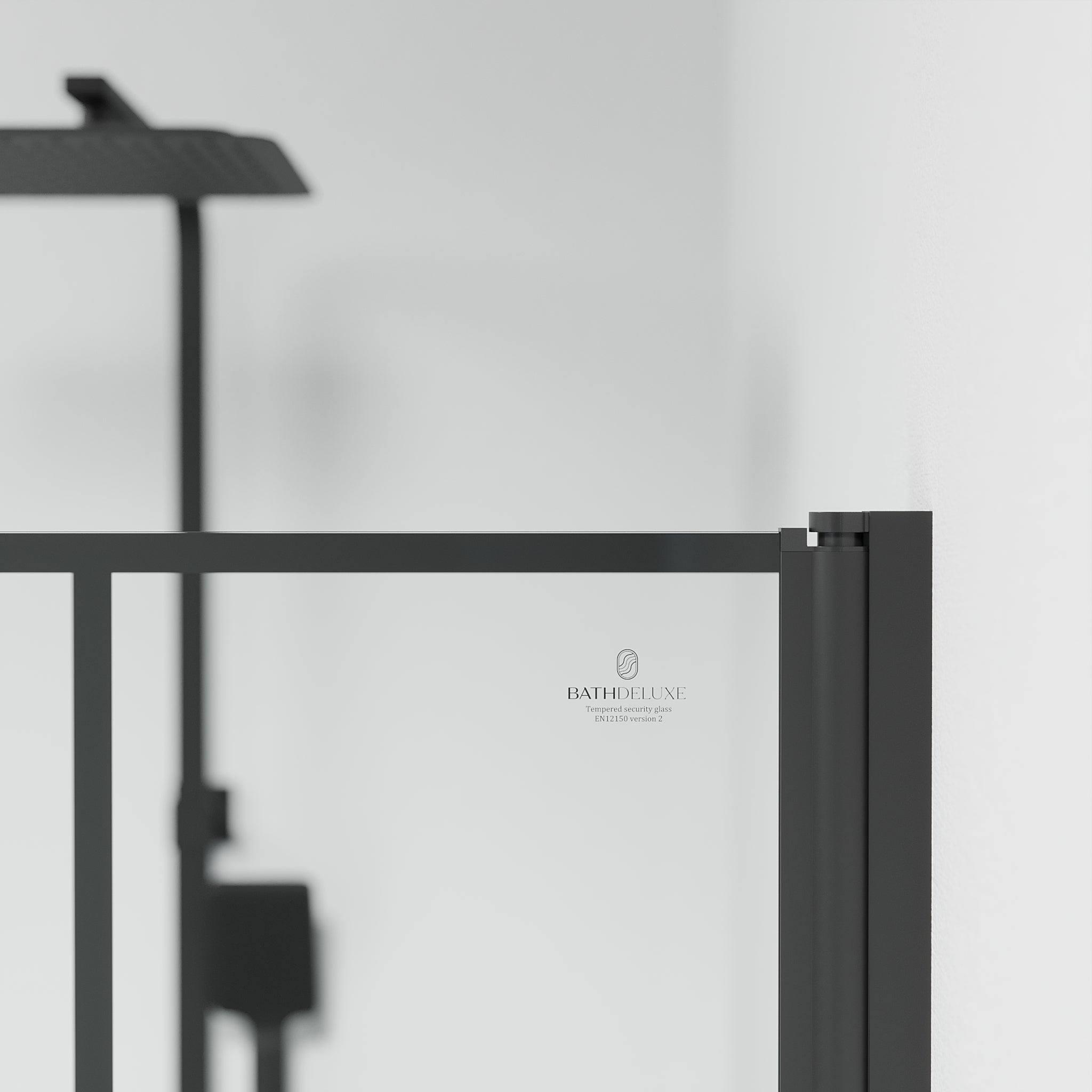 Duschhörna fyrkantig 90x90x190 cm - 5 mm klarglas med svarta spröjs - svart profil - Tulsa - Duschhörn - Tulsa, Shower Enclosure, Black Mat - 90 cm - MASTERSTORE - 8595677180787 - Shower Enclosure - 42 - 090 - 12 - 02 - 02 - 8595677180787 - 