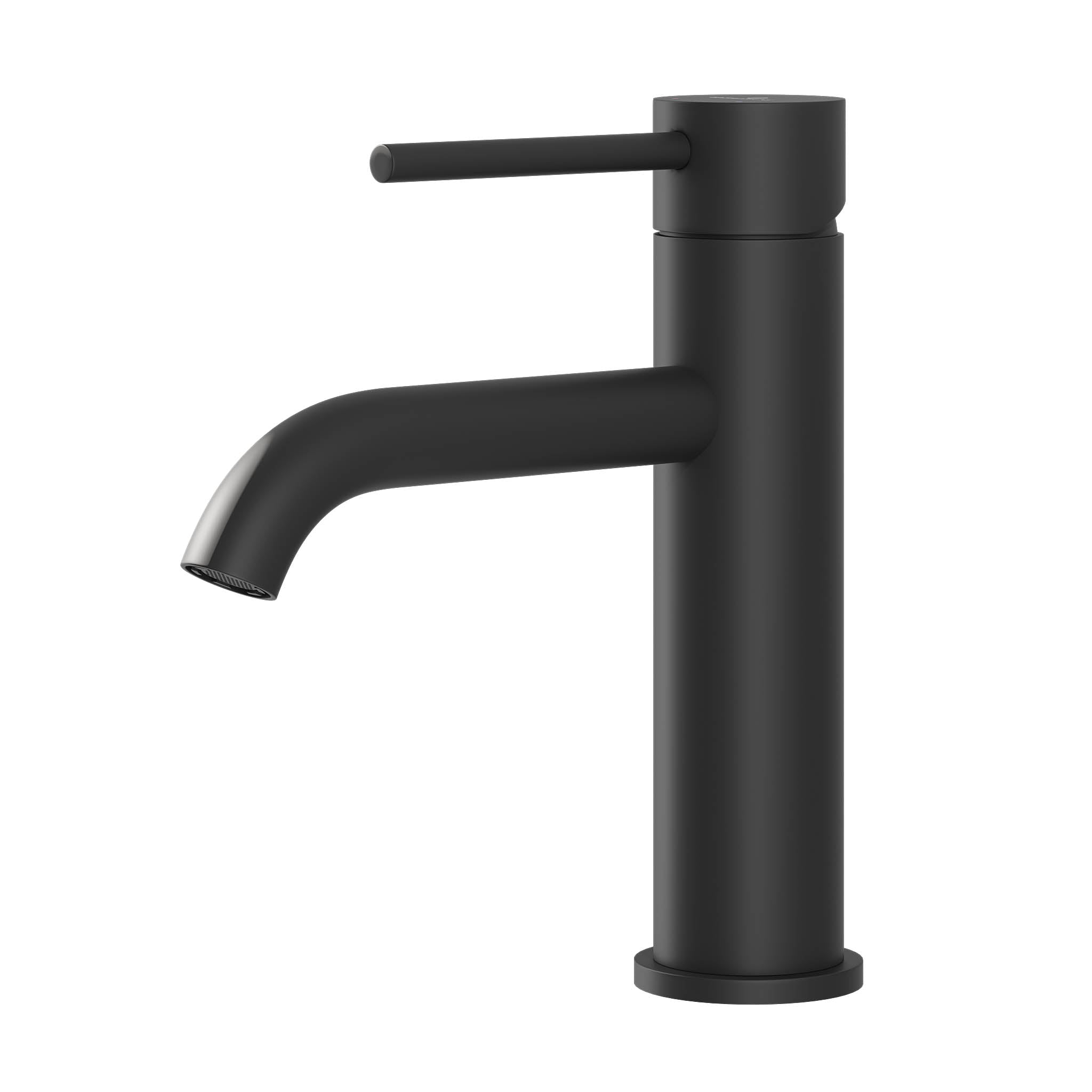 Tvättställsblandare rund 18,3 cm - matt borstad mässing - Søvang - Tvättställsblandare - Søvang, Mixer - Wash Basin, Brass Mat - 4 cm - MASTERSTORE - 8595677184129 - Mixer - Wash Basin - 28 - 018 - 01 - 70 - 02 - 8595677184129 - 