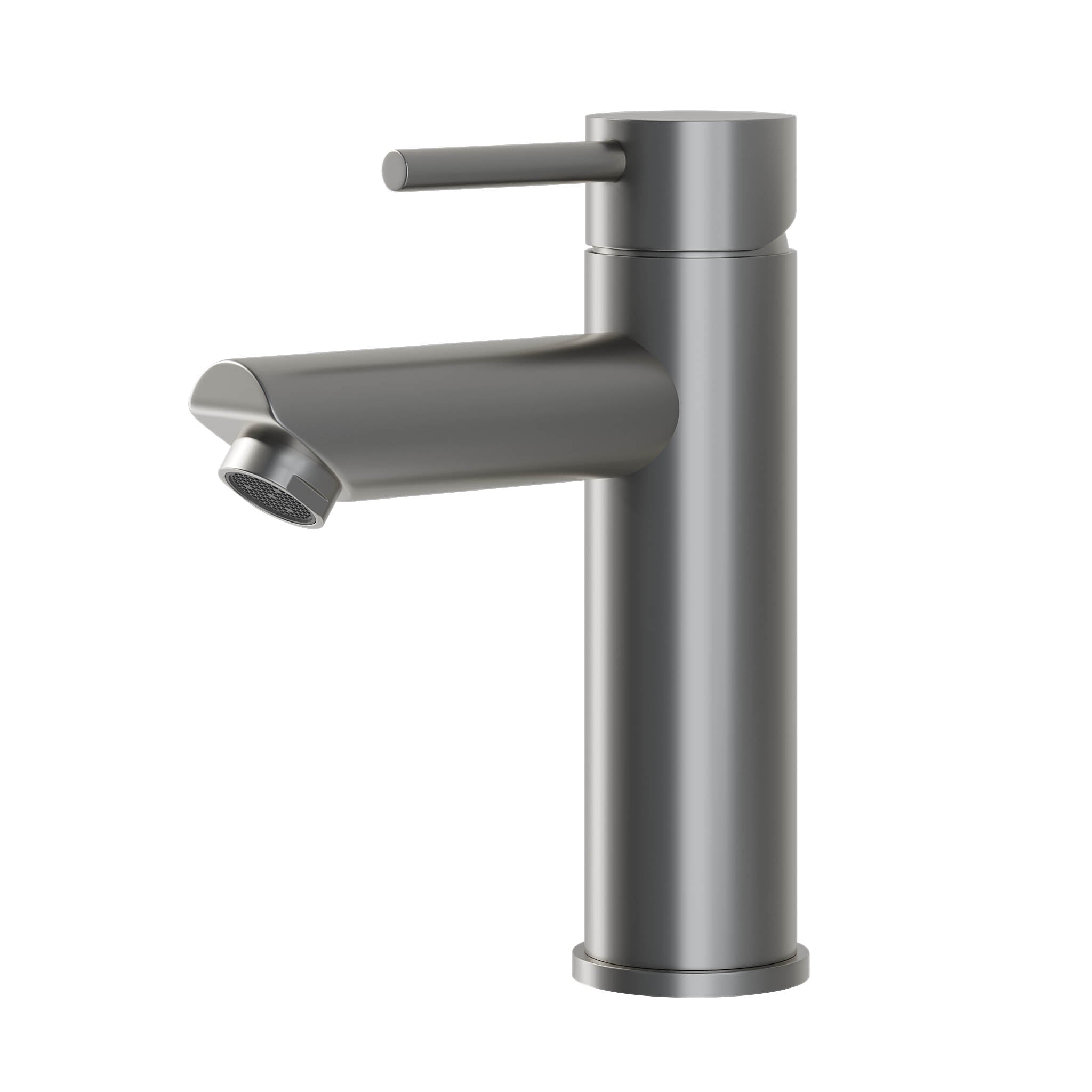 Tvättställsblandare rund 17,8 cm - gun metal grå - Ringsted - Tvättställsblandare - Ringsted, Mixer - Wash Basin, Grey Gun - 4,5 cm - MASTERSTORE - 8595677184709 - Mixer - Wash Basin - 28 - 017 - 03 - 73 - 02 - 8595677184709 - 