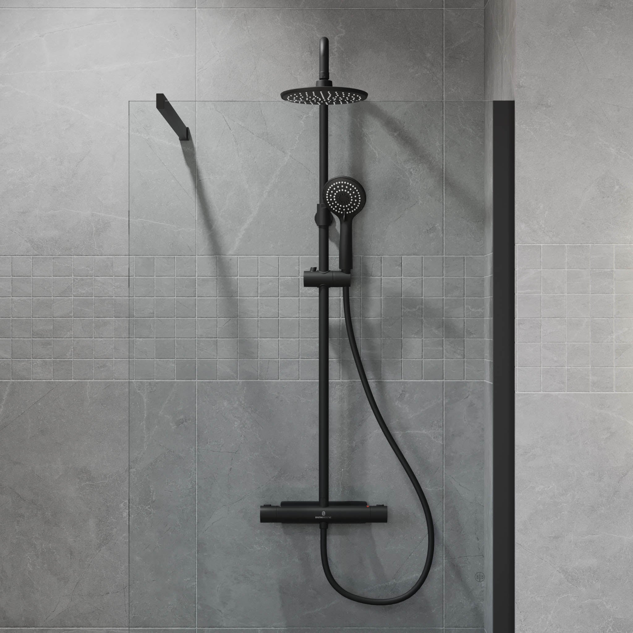 Holly takduschset med termostat 160 CC