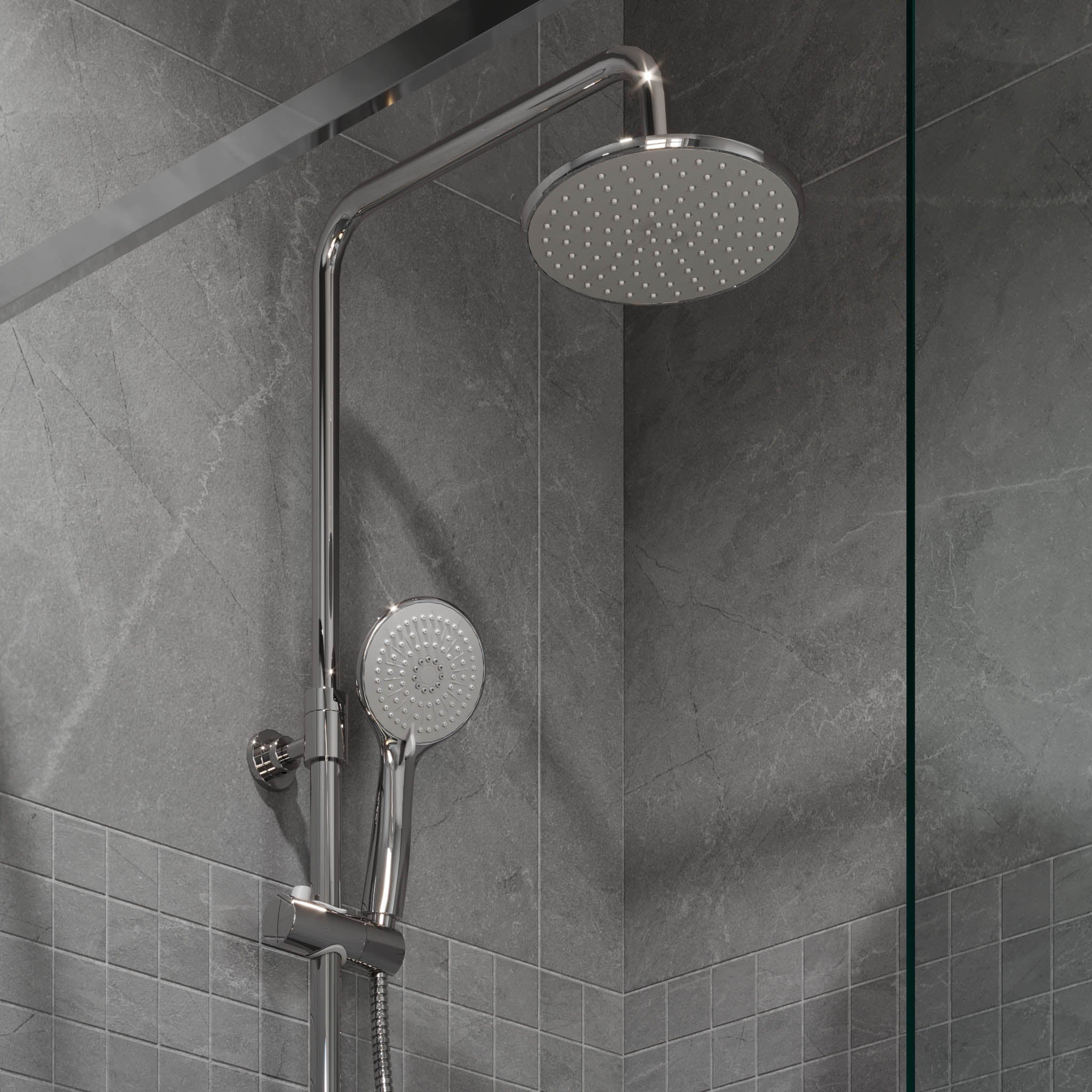 Holly takduschset med termostat 160 CC