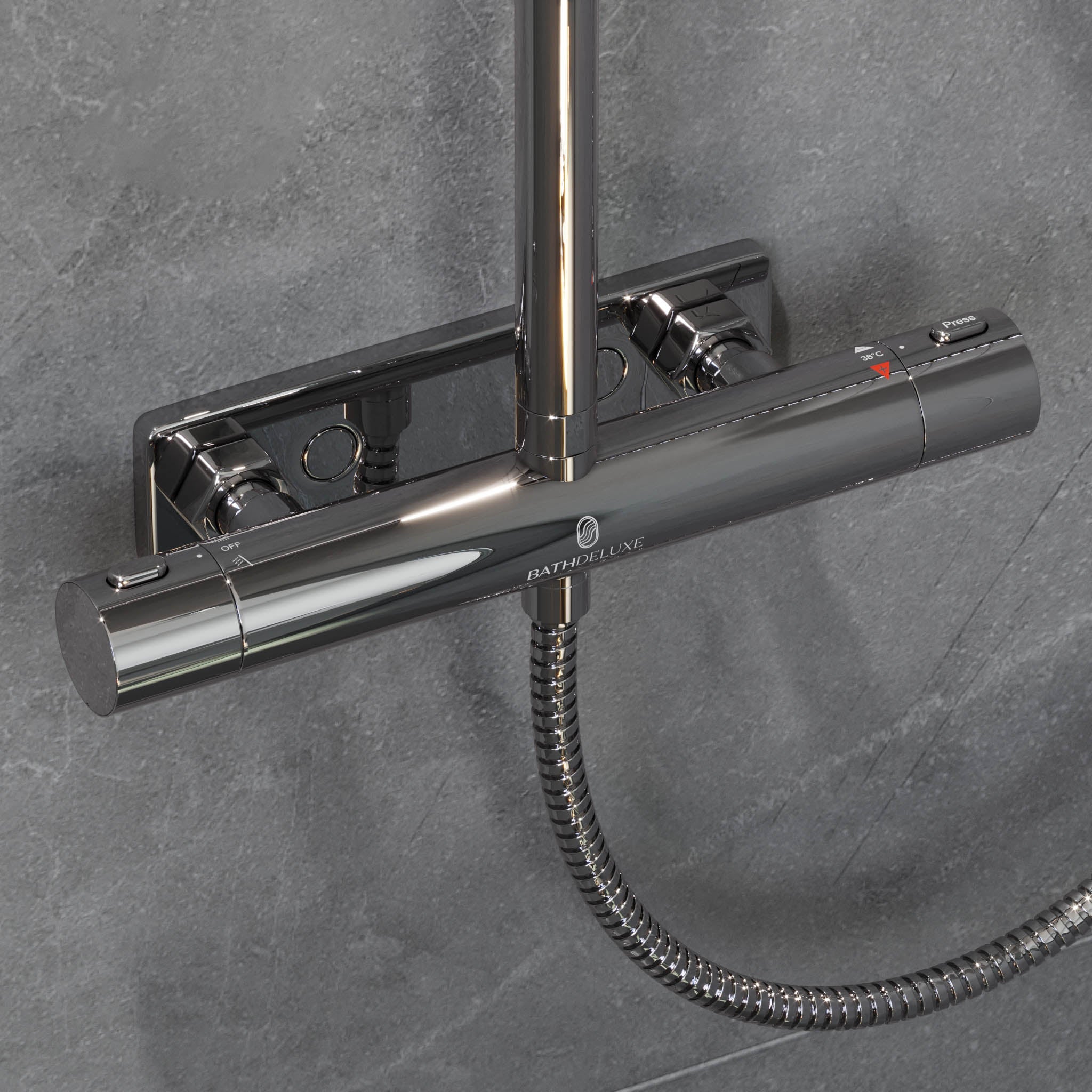 Holly takduschset med termostat 160 CC