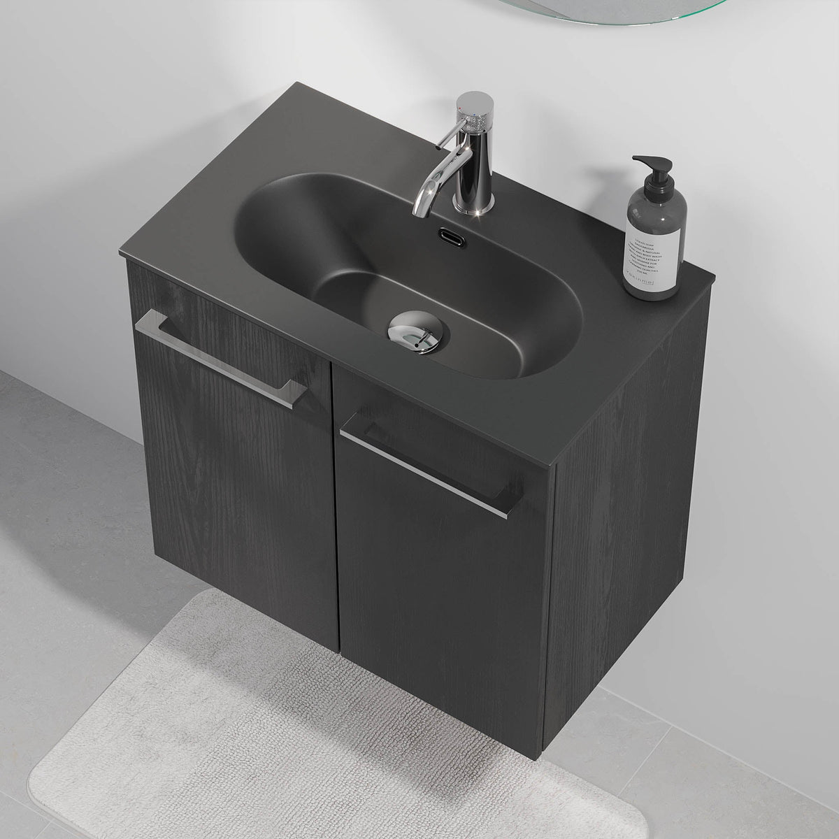 Horten, Furniture Set - Code, Black Wood - 60 cm - MASTERSTORE - 8595677190229 - Furniture Set - Code - 75 - 060 - 73 - 22 - 40 - 8595677190229