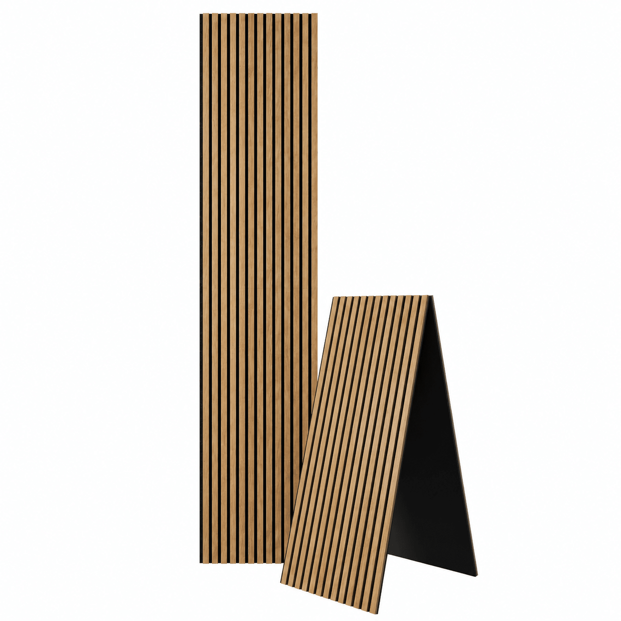 Vasalund, Akustikpanel - PET/MDF/FANÉR, Oljad ek - 240 cm - Akustikpaneler - Vasalund, Acousticpanel - PET/MDF/VENEER, Oiled Oak - 240 cm - MASTERSTORE - 8595677195859 - Acoustic Panels - 54 - 240 - 11 - 91 - 12 - 8595677195859 - 