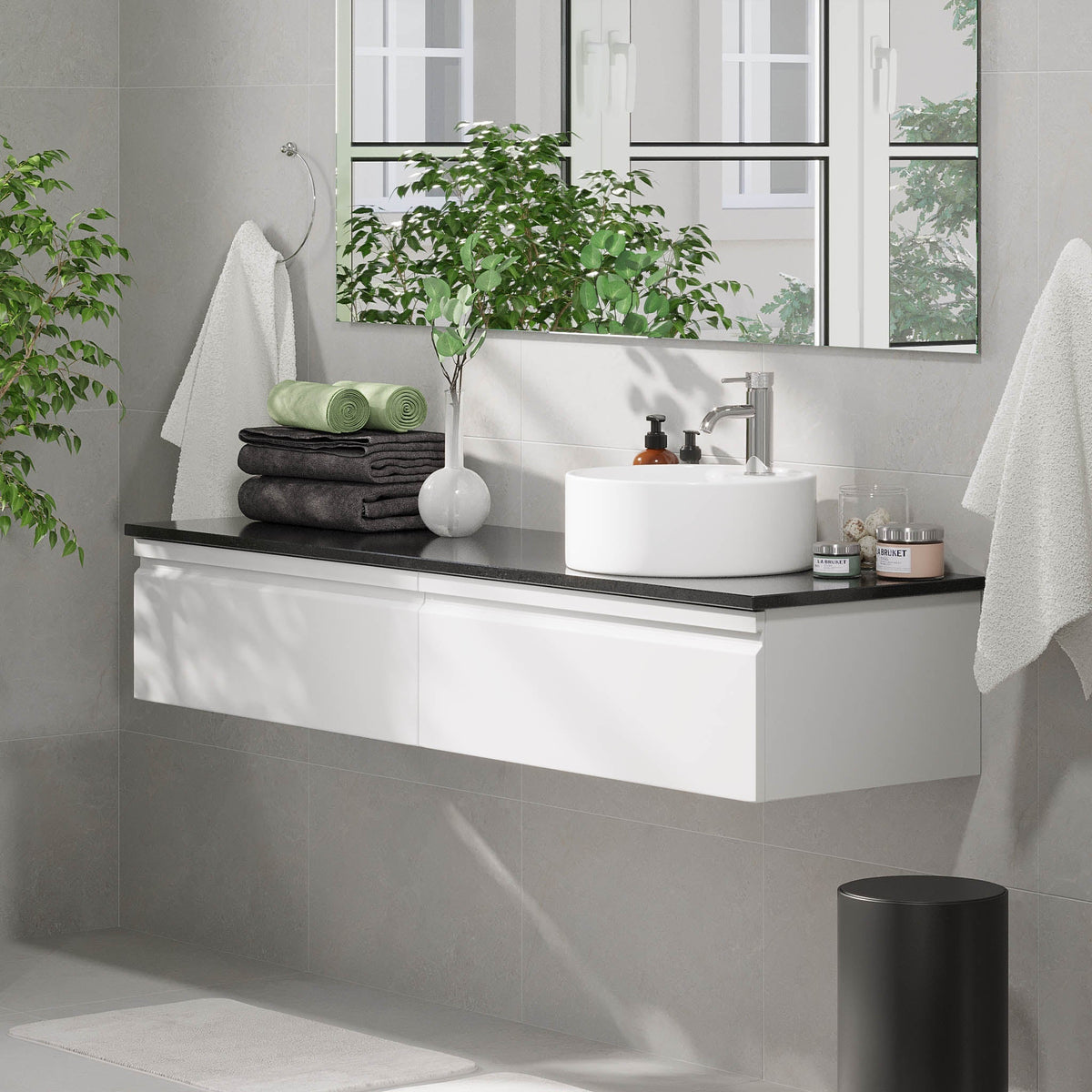 Mirage, Furniture Set - Code, White Mat - 100 cm - MASTERSTORE - 8595677192629 - Furniture Set - Code - 89 - 100 - 03 - 01 - 41 - 8595677192629