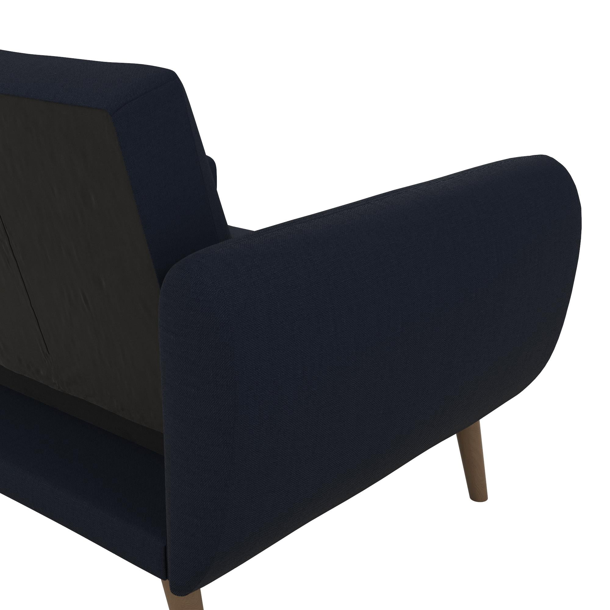 Brittany 3-sits bäddsoffa med schäslong, blå