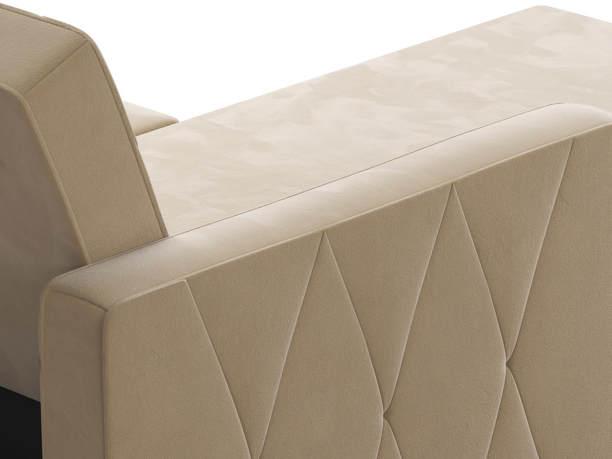 Live 3-sits bäddsoffa med schäslong, vit