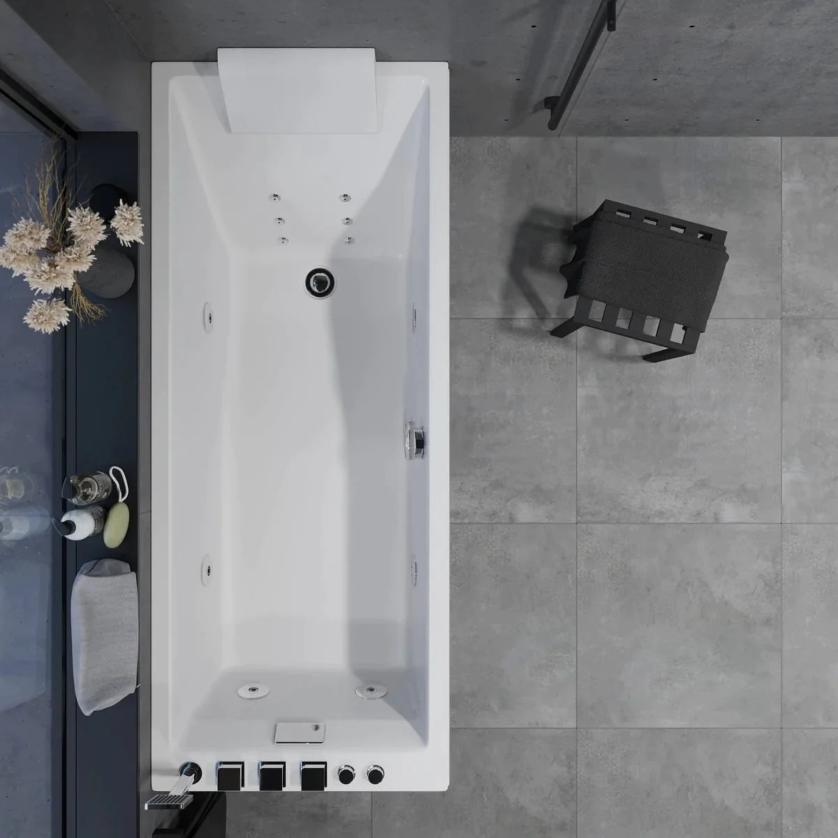 Svaneke Bubbelbadkar Hydro+Air