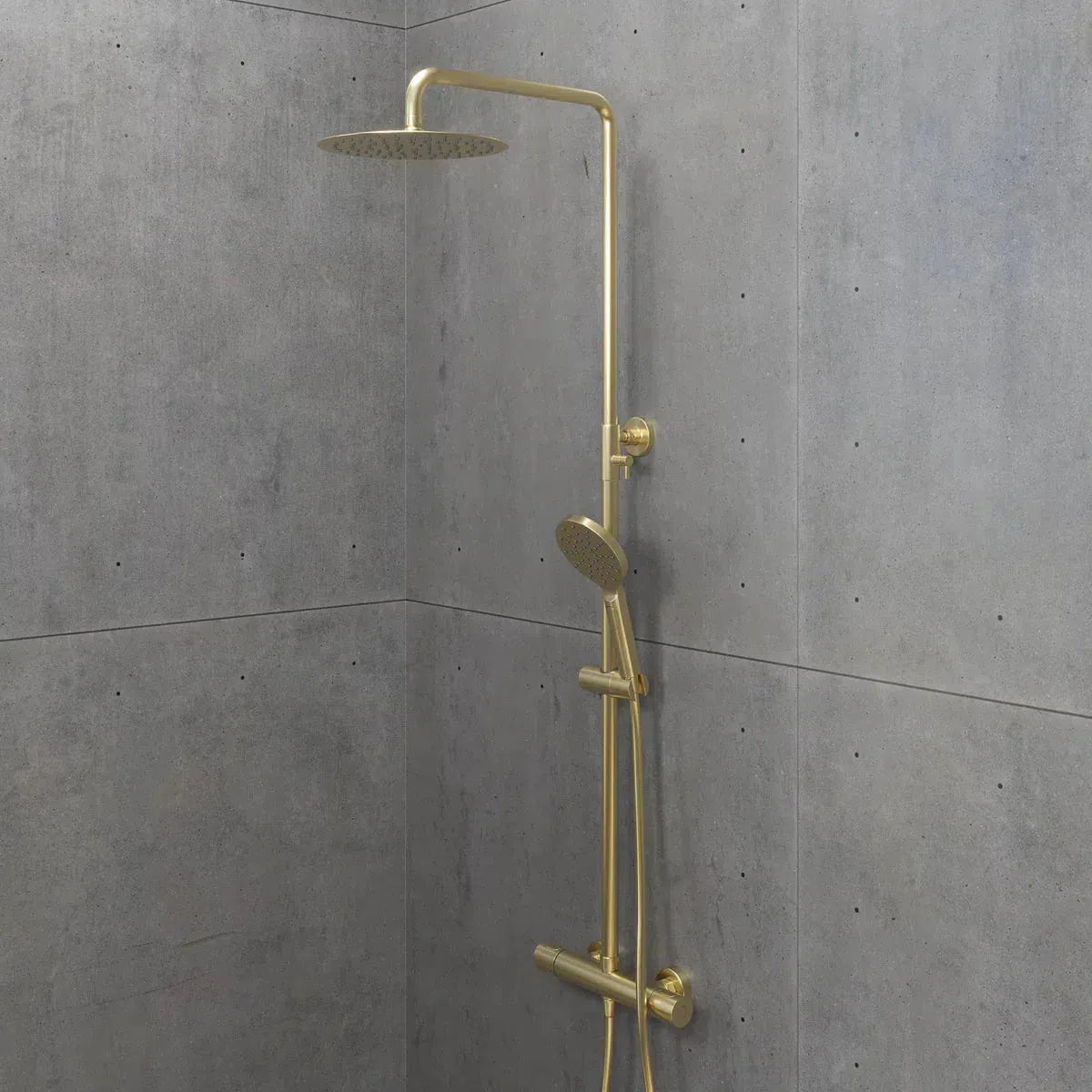 Dragør Takduschset m/Termostat blandare och 25 cm takdusch, 150 C/C