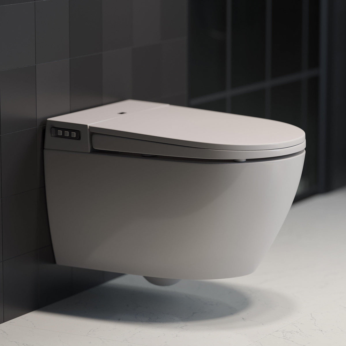 Elektrisk Duschtoalett, vägghängd-Elektriska toaletter-HomeTomato Sweden