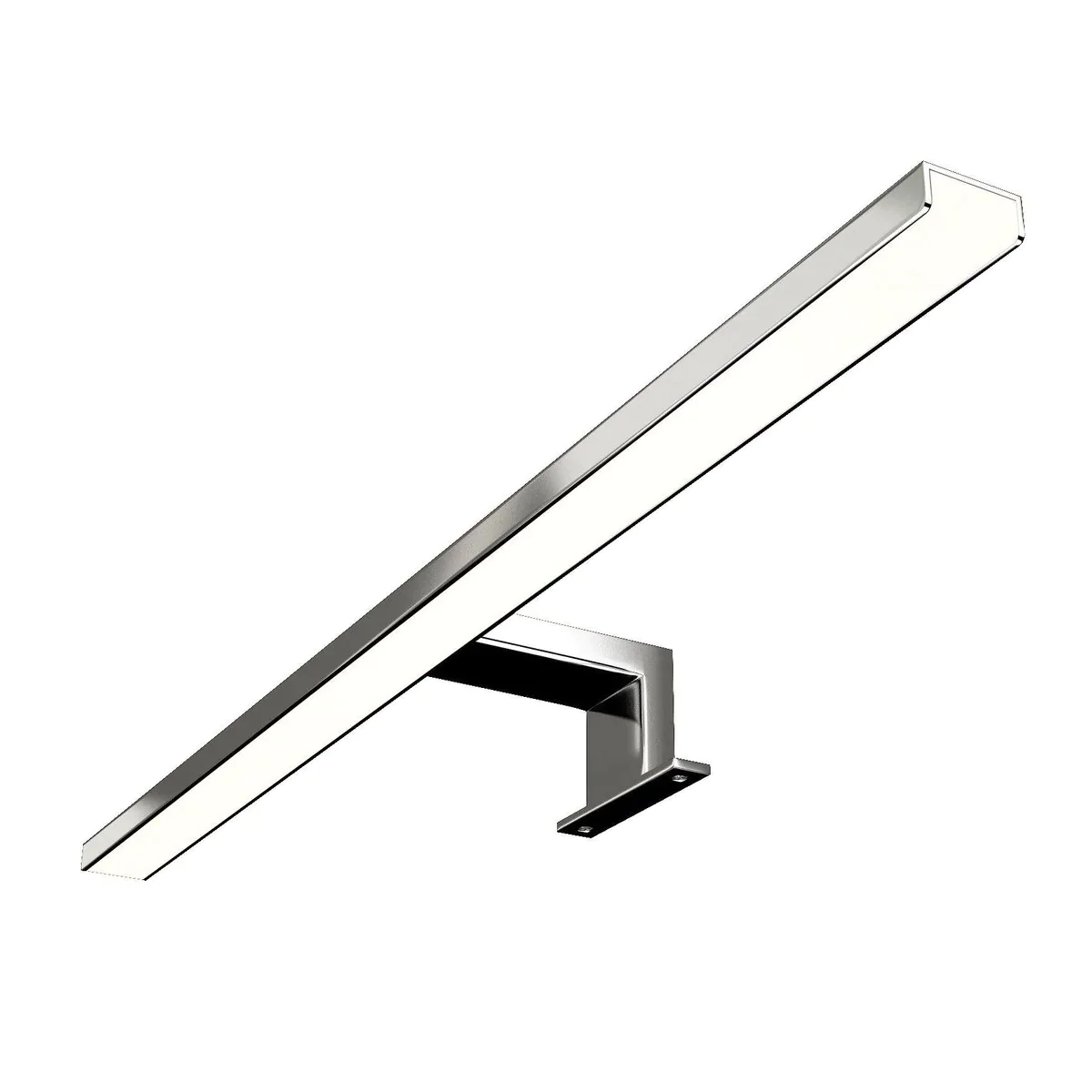 Lynäs LED lampa för spegel och spegelskåp, Krom
