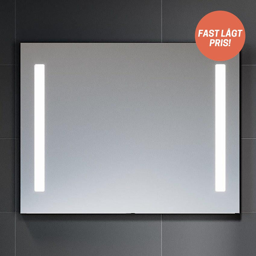 Spegel Nordfeld med LED belysning och Rörelsesensor